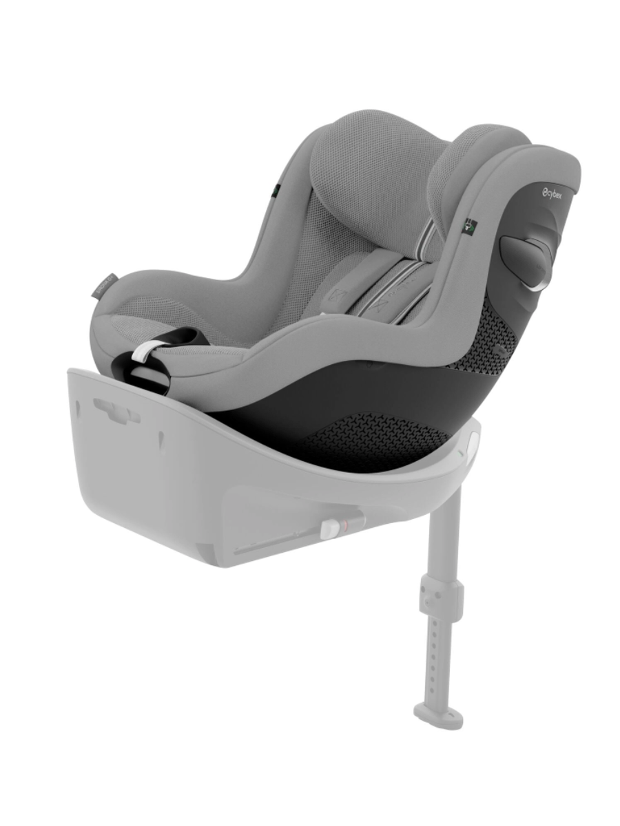Cybex Sirona G i-Size Plus 360 Rotating Toddler Car Seat, Stone Grey