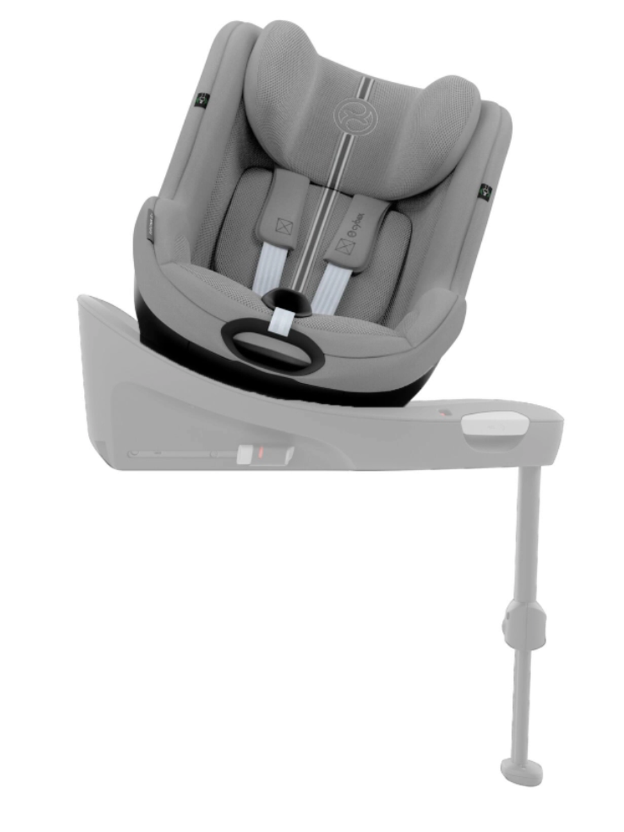 Cybex Sirona G i-Size Plus 360 Rotating Toddler Car Seat, Stone Grey
