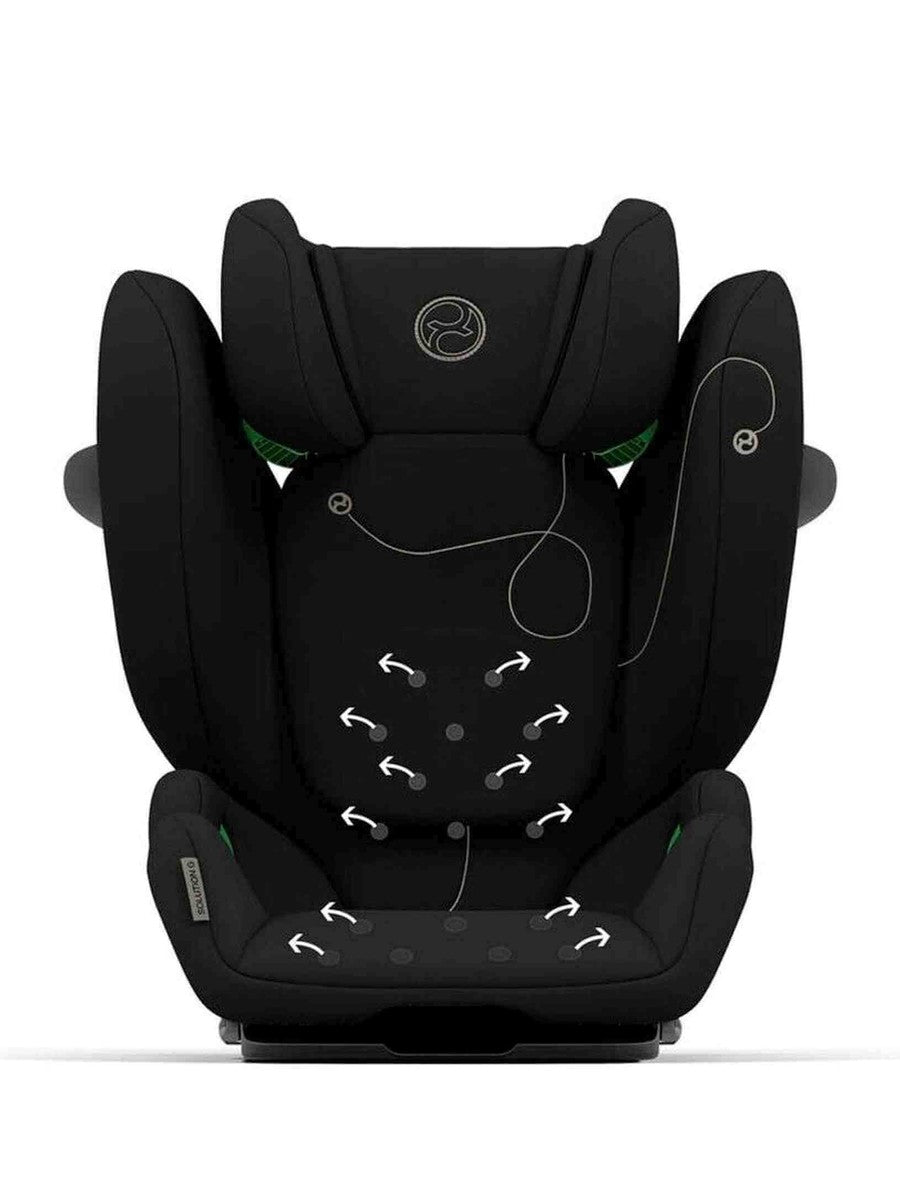 Cybex Solution G i-Fix Car Seat i-Size ISOFIX- Moon Black Cybex Mama's Joy