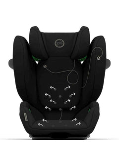 Cybex Solution G i-Fix Car Seat i-Size ISOFIX- Moon Black Cybex Mama's Joy