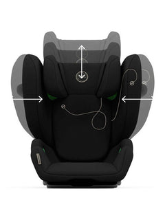 Cybex Solution G i-Fix Car Seat i-Size ISOFIX- Moon Black Cybex Mama's Joy