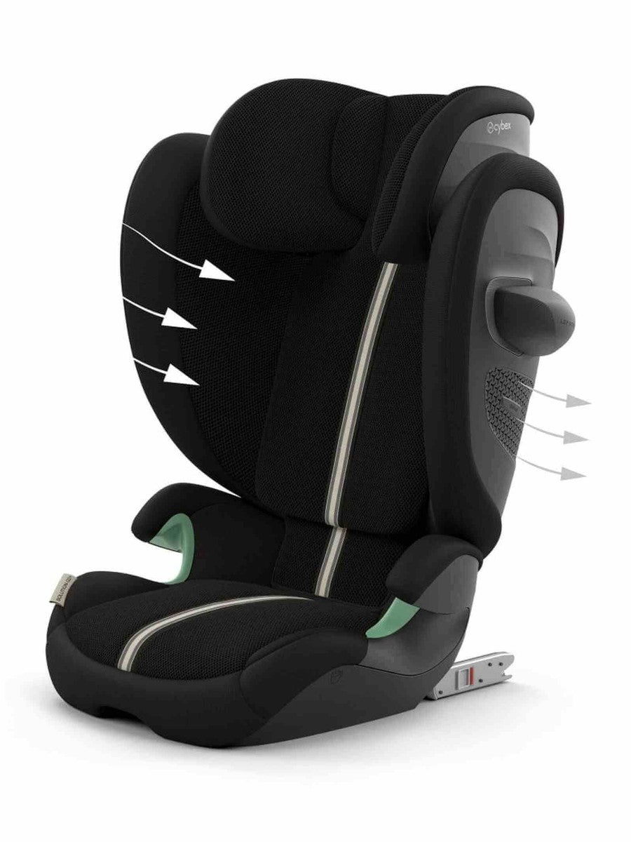 Cybex Solution G2 Plus i-Size Car Seat ISOFIX Moon Black-Black Cybex Mama's Joy