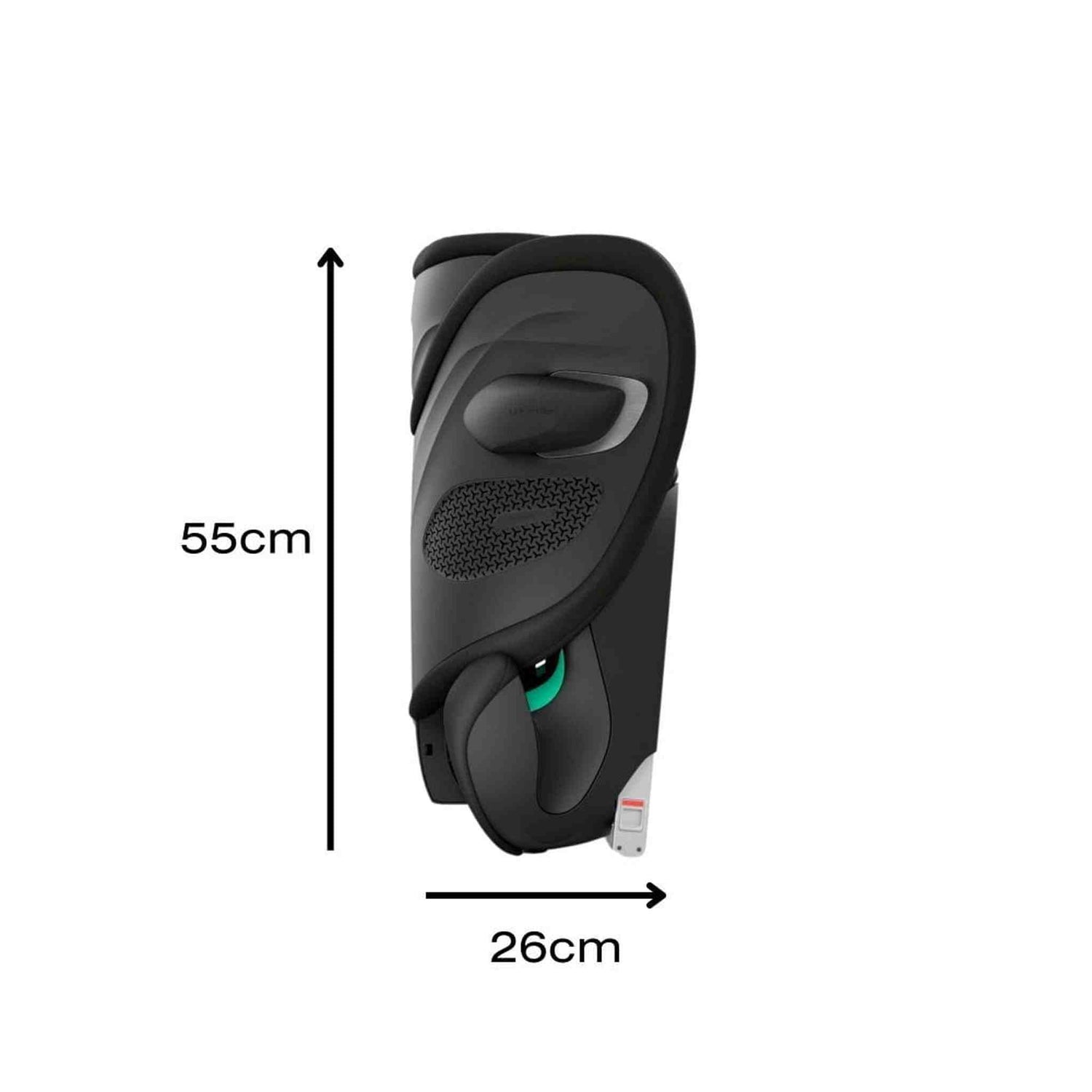 Cybex Solution G2 Plus i-Size Car Seat ISOFIX Moon Black-Black