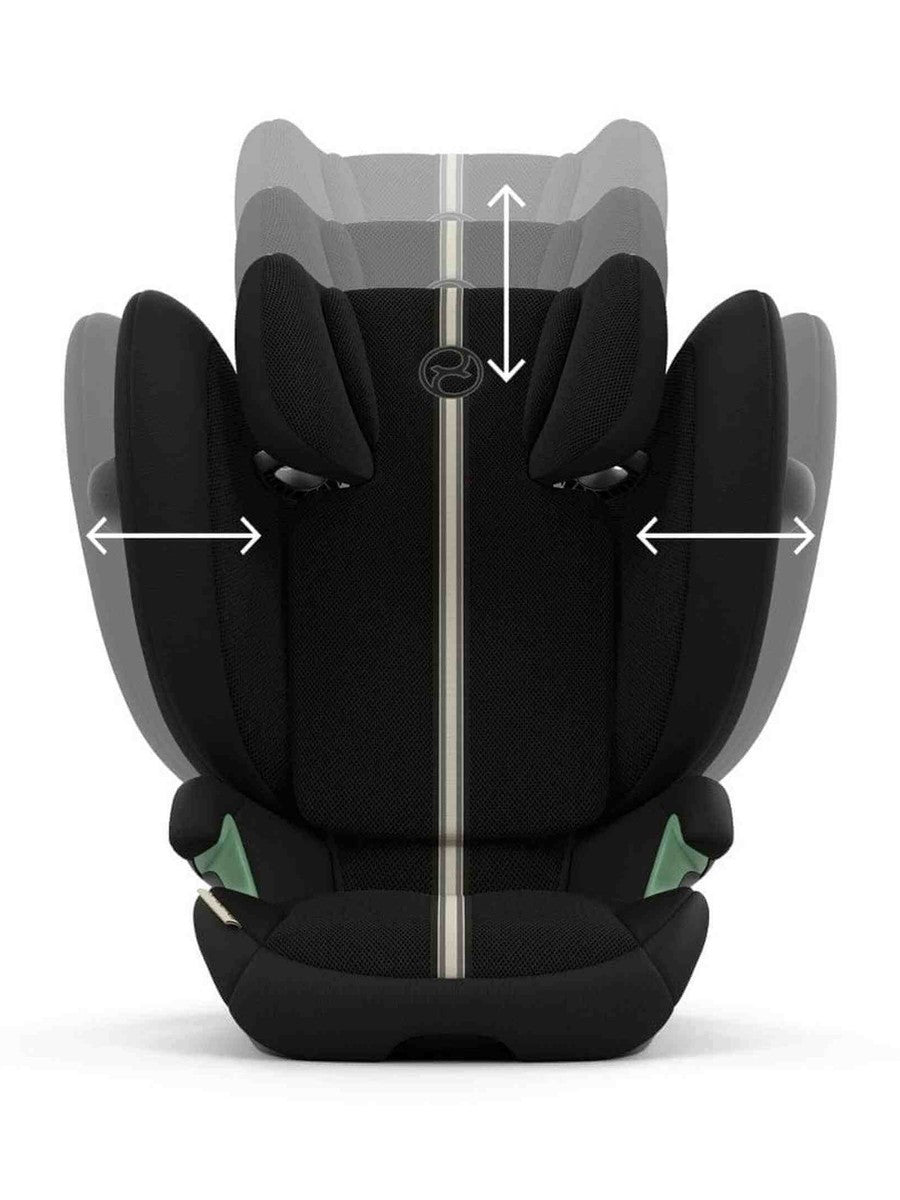 Cybex Solution G2 Plus i-Size Car Seat ISOFIX Moon Black-Black Cybex Mama's Joy