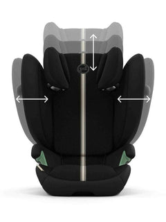 Cybex Solution G2 Plus i-Size Car Seat ISOFIX Moon Black-Black Cybex Mama's Joy