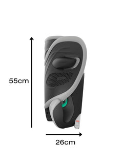 Cybex Solution G2 Plus i-Size Car Seat ISOFIX Stone Grey - Mid Grey Cybex Mama's Joy