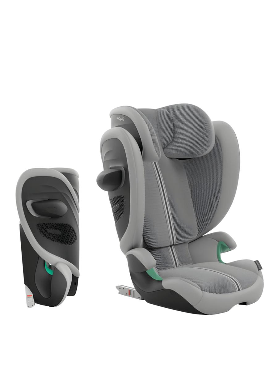 Cybex Solution G2 Plus i-Size Car Seat ISOFIX Stone Grey-Mid Grey Cybex Mama's Joy