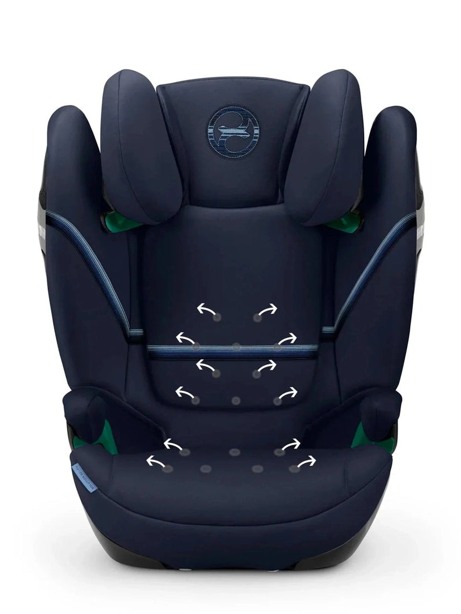 Cybex Solution S2 i-Fix Highback Booster Seat – Ocean Blue Cybex Mama's Joy
