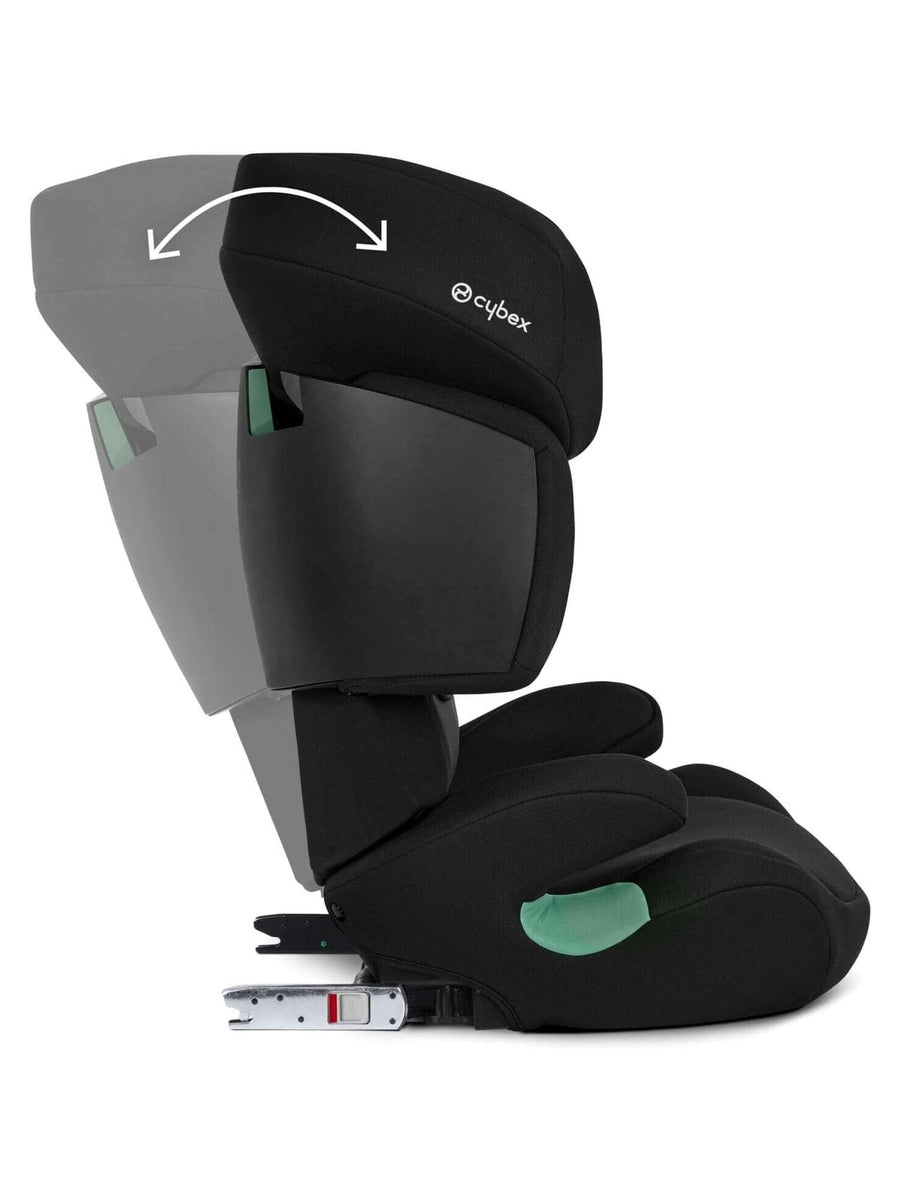 Cybex Solution X i-Fix i-Size Child Car Seat Isofix Adjustable Backrest - Black Cybex Mama's Joy