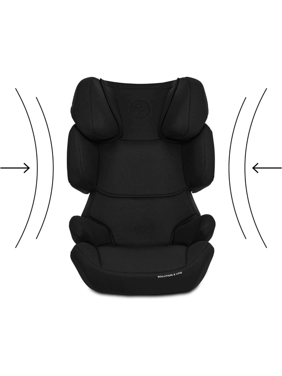 Cybex Solution X i-Fix i-Size Child Car Seat Isofix Adjustable Backrest - Black Cybex Mama's Joy