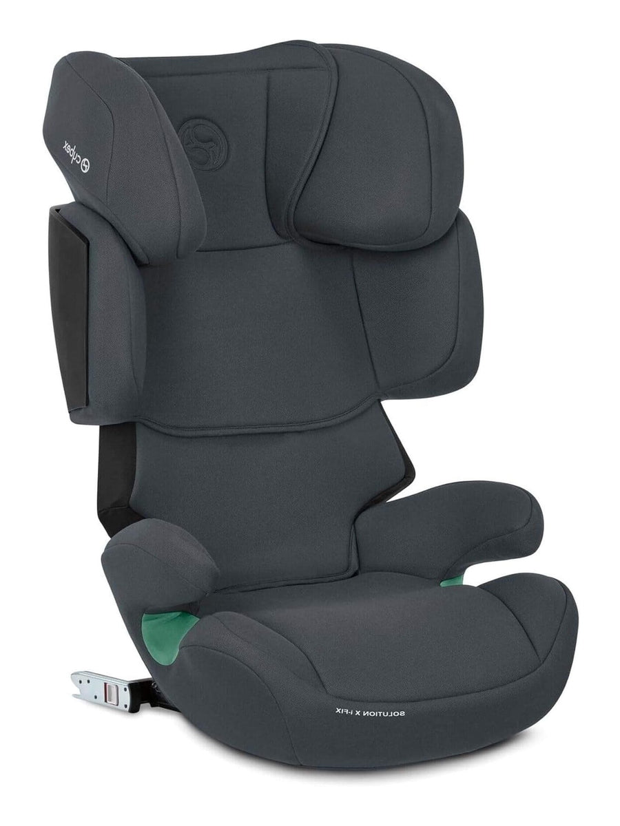 Cybex Solution X i-Size i-Fix Child Car Seat with Isofix Cobblestone Light Grey Cybex Mama's Joy