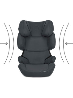 Cybex Solution X i-Size i-Fix Child Car Seat with Isofix Cobblestone Light Grey Cybex Mama's Joy