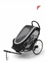 Cybex Zeno Bike Trailer & Pushchair – All Black Cybex Mama's Joy