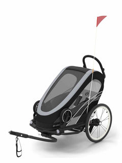 Cybex Zeno Bike Trailer & Pushchair – All Black Cybex Mama's Joy