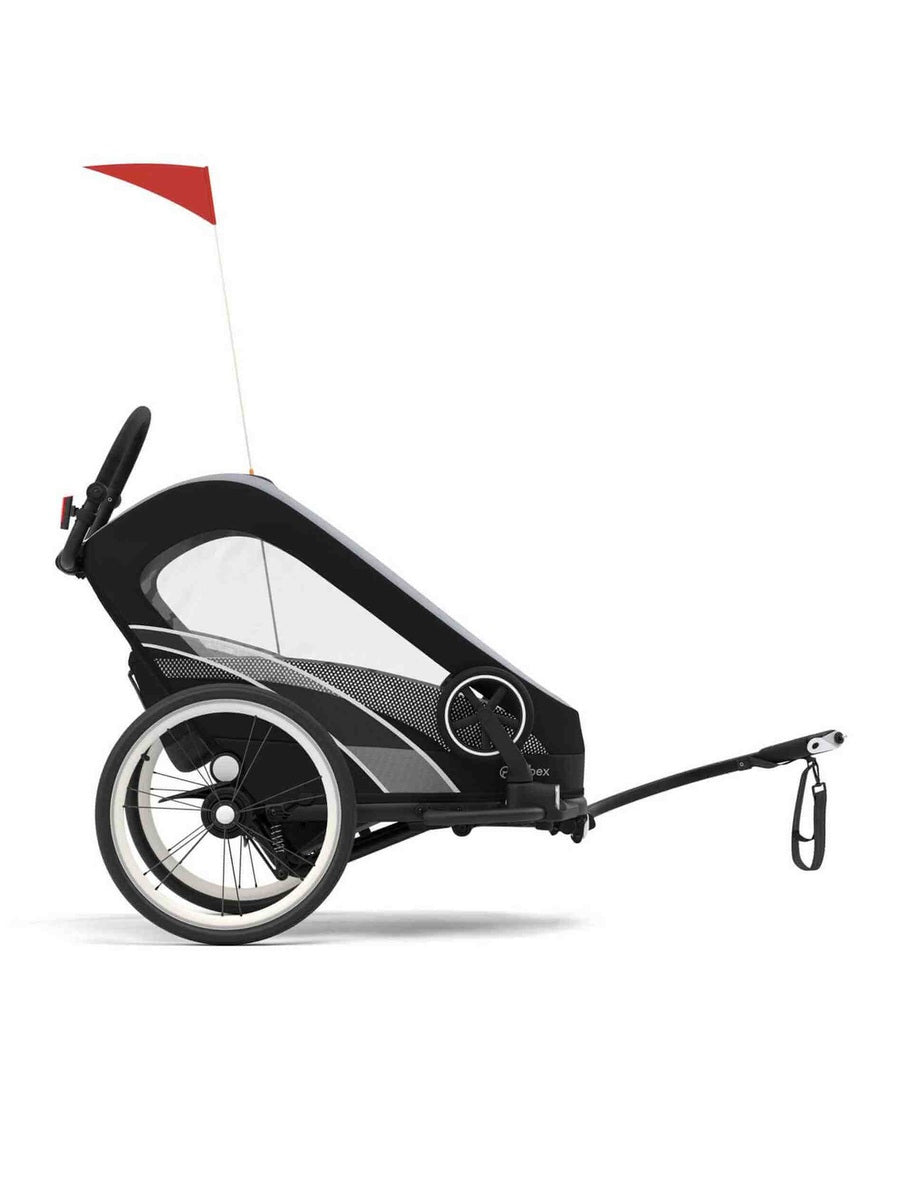 Cybex Zeno Bike Trailer & Pushchair – All Black Cybex Mama's Joy