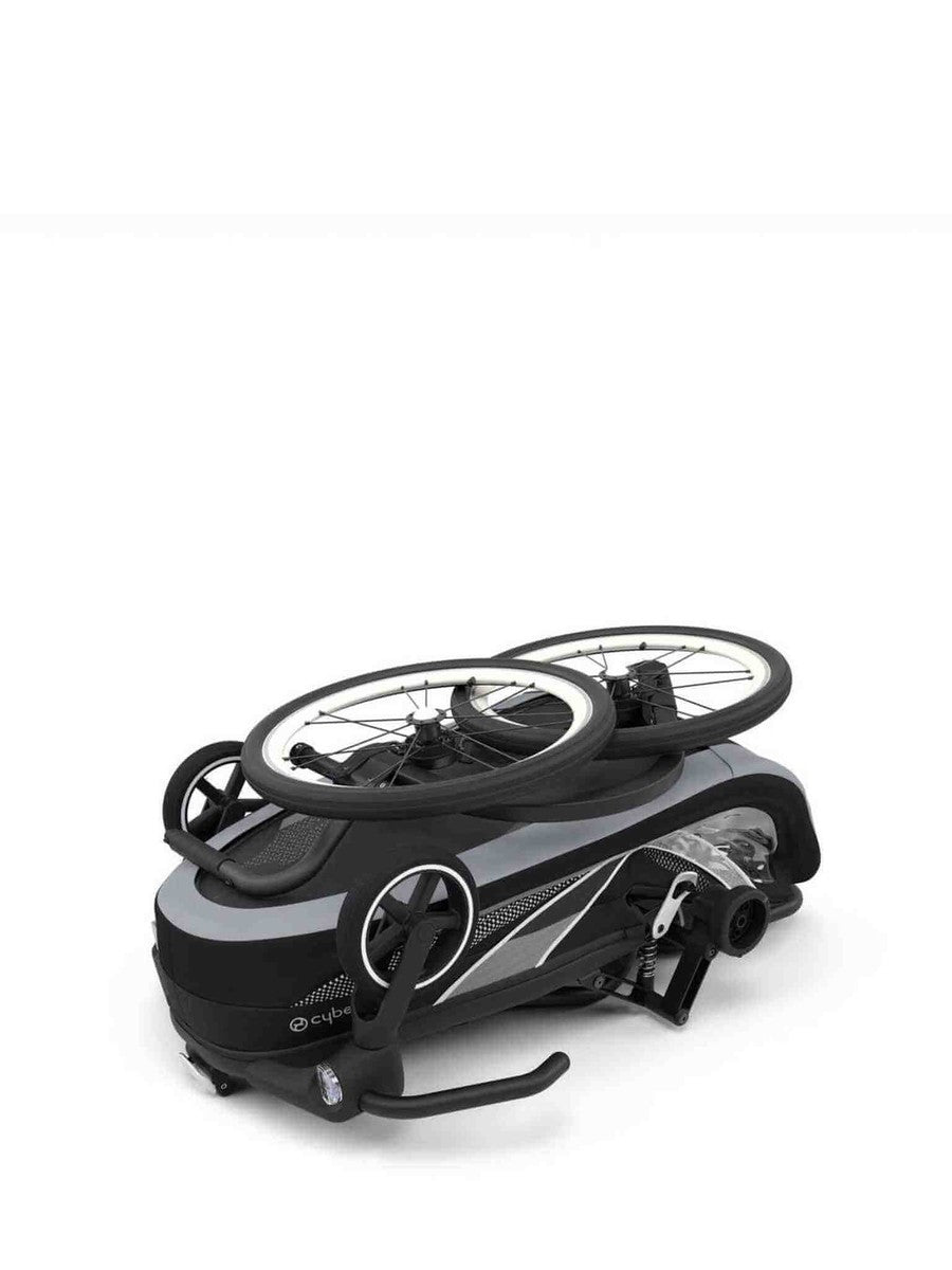 Cybex Zeno Bike Trailer & Pushchair – All Black Cybex Mama's Joy