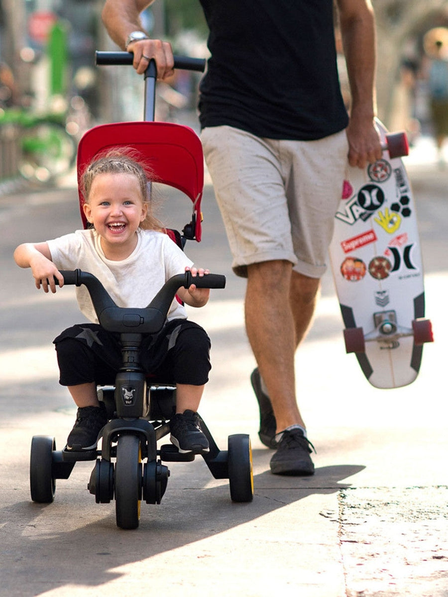 Doona Liki Trike – Compact Folding Trike for Toddlers 10–36 Months Flame Red Doona Mama's Joy