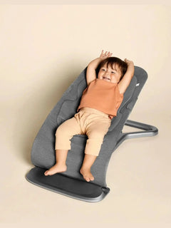 Ergobaby Evolve 3-in-1 Bouncer Seat Multi Position Baby Fits Newborns Toddler Charcoal Grey Ergobaby Mama's Joy