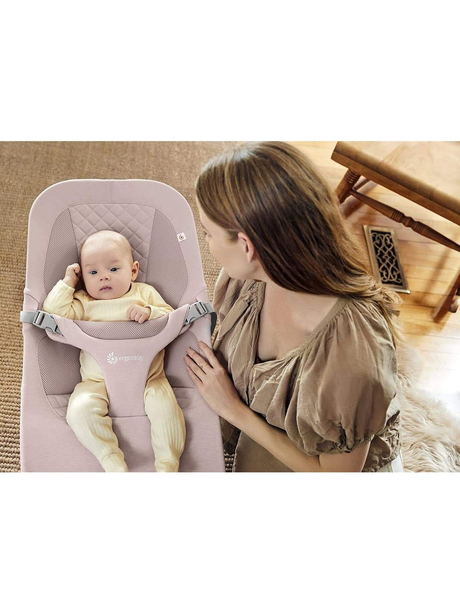 Ergobaby Evolve 3-in-1 Bouncer Seat Multi Position Baby Fits Newborns Toddler Ergobaby Mama's Joy