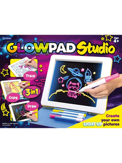 GLOWPAD 3-in-1 Studio – Light-Up Creative Drawing Pad John Adams Mama's Joy