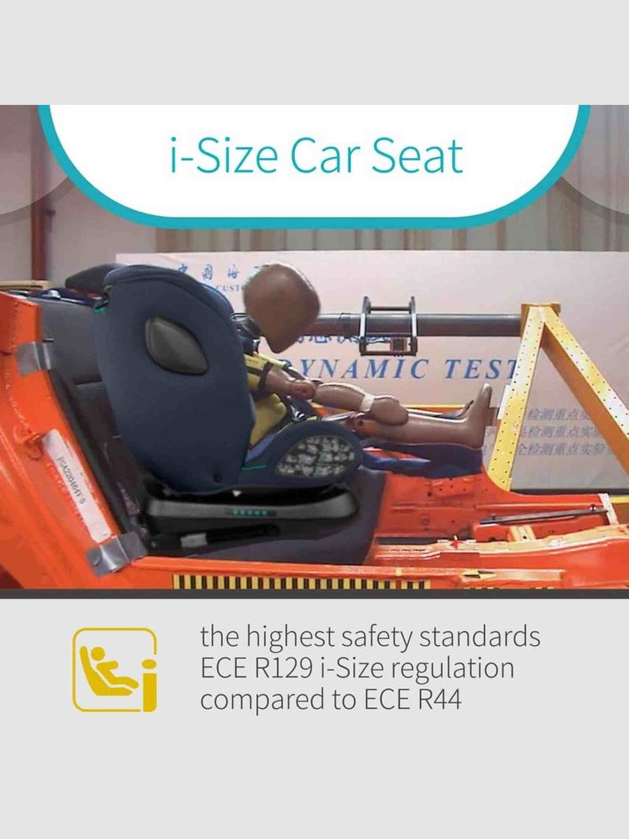 Globalkids 360 Degree Rotating ISOFIX Baby Car Seat with Top Tether Red Globalkids Mama's Joy