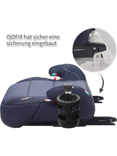 Globalkids Isofix Car Seat Booster for Group 3, Birth to Approx, 6-12 Years Globalkids Mama's Joy