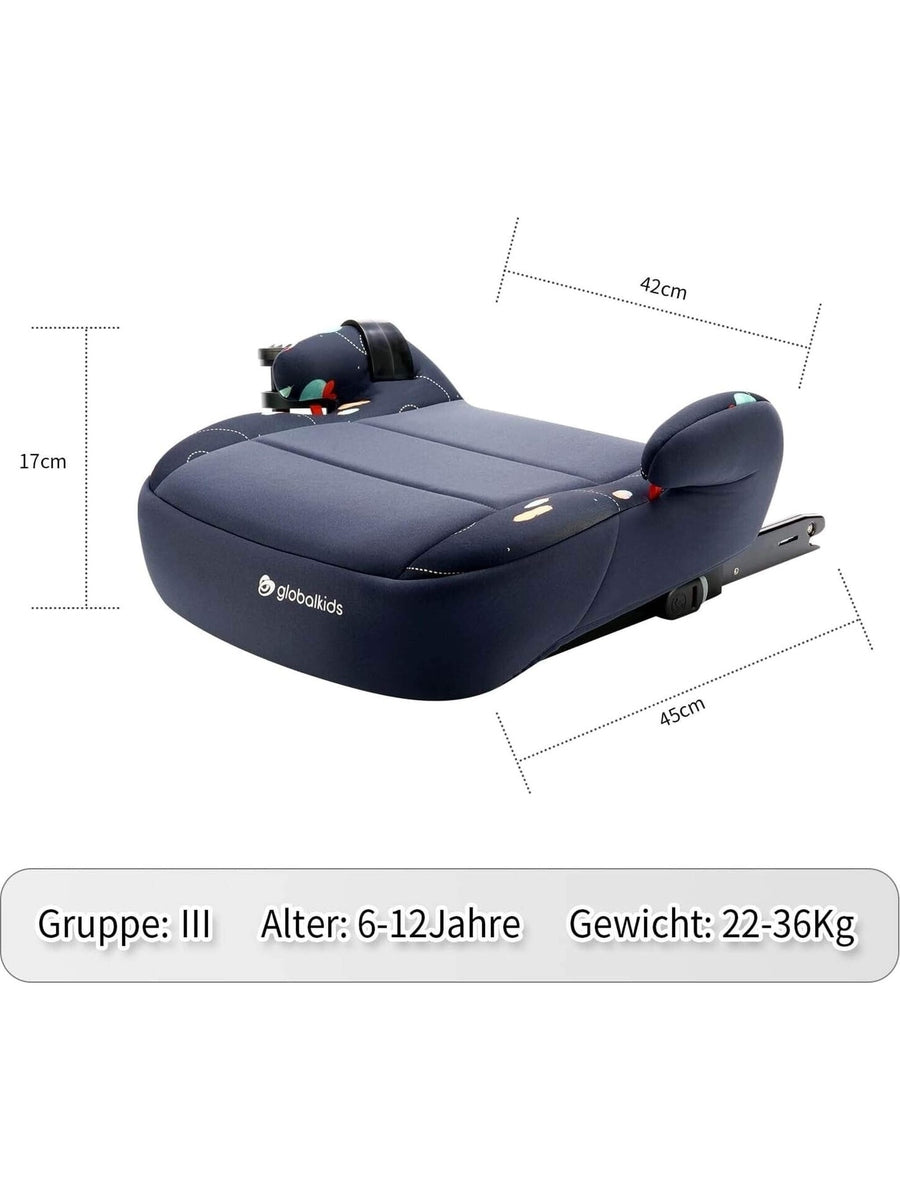 Globalkids Isofix Car Seat Booster for Group 3, Birth to Approx, 6-12 Years Globalkids Mama's Joy