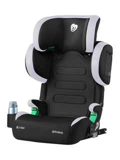 Globalkids Toddler i-Size High Back Booster Car Seat ISOFIX Black Globalkids Mama's Joy