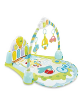Goodway - Go!Go! Baby Play Mat Piano Gym Activity Toys Blue for 3 Months Goodway Mama's Joy