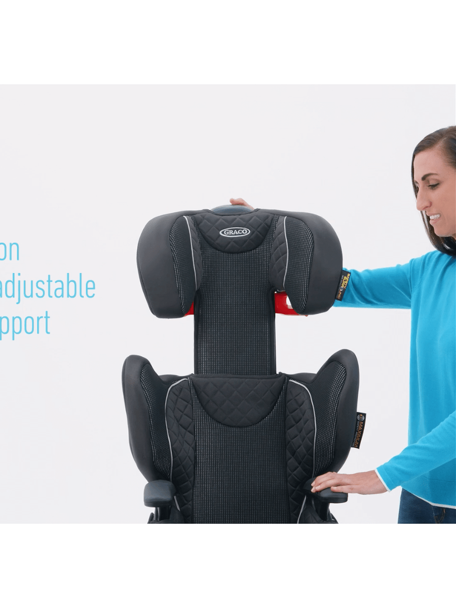 Graco Affix R44 Child Car Seat Highback Booster with Isocatch Connectors - Black Graco Mama's Joy
