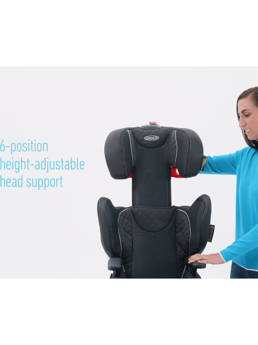 Graco Affix R44 Child Car Seat Highback Booster with Isocatch Connectors - Black Graco Mama's Joy