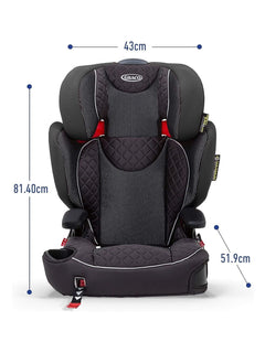 Graco Affix R44 Child Car Seat Highback Booster with Isocatch Connectors - Black Graco Mama's Joy