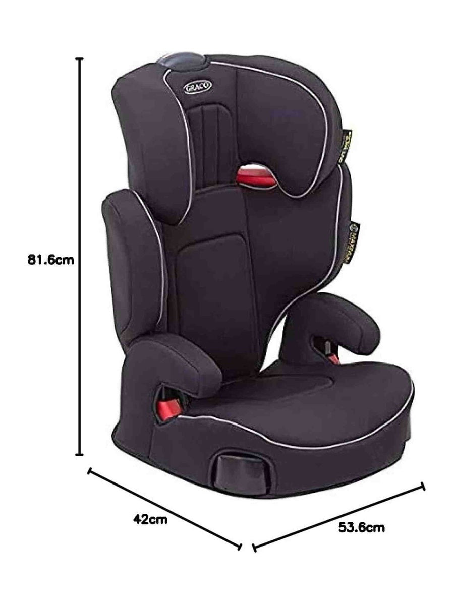 Graco Assure R44 Highback Booster car seat with cupholders, Suitable from approx. 4 to 12 years 15-36kg , Black fashion Graco Mama's Joy