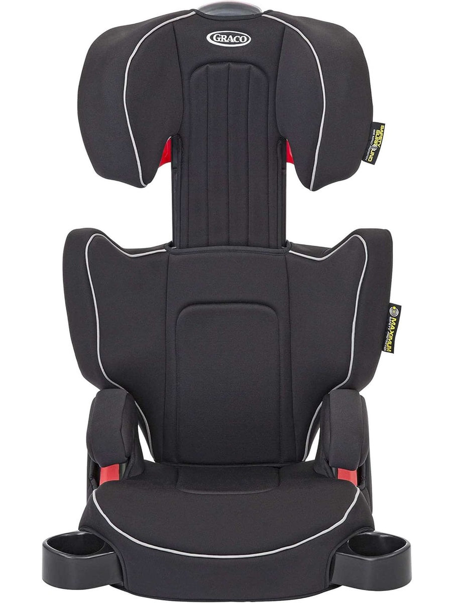 Graco Assure R44 Highback Booster car seat with cupholders, Suitable from approx. 4 to 12 years 15-36kg , Black fashion Graco Mama's Joy