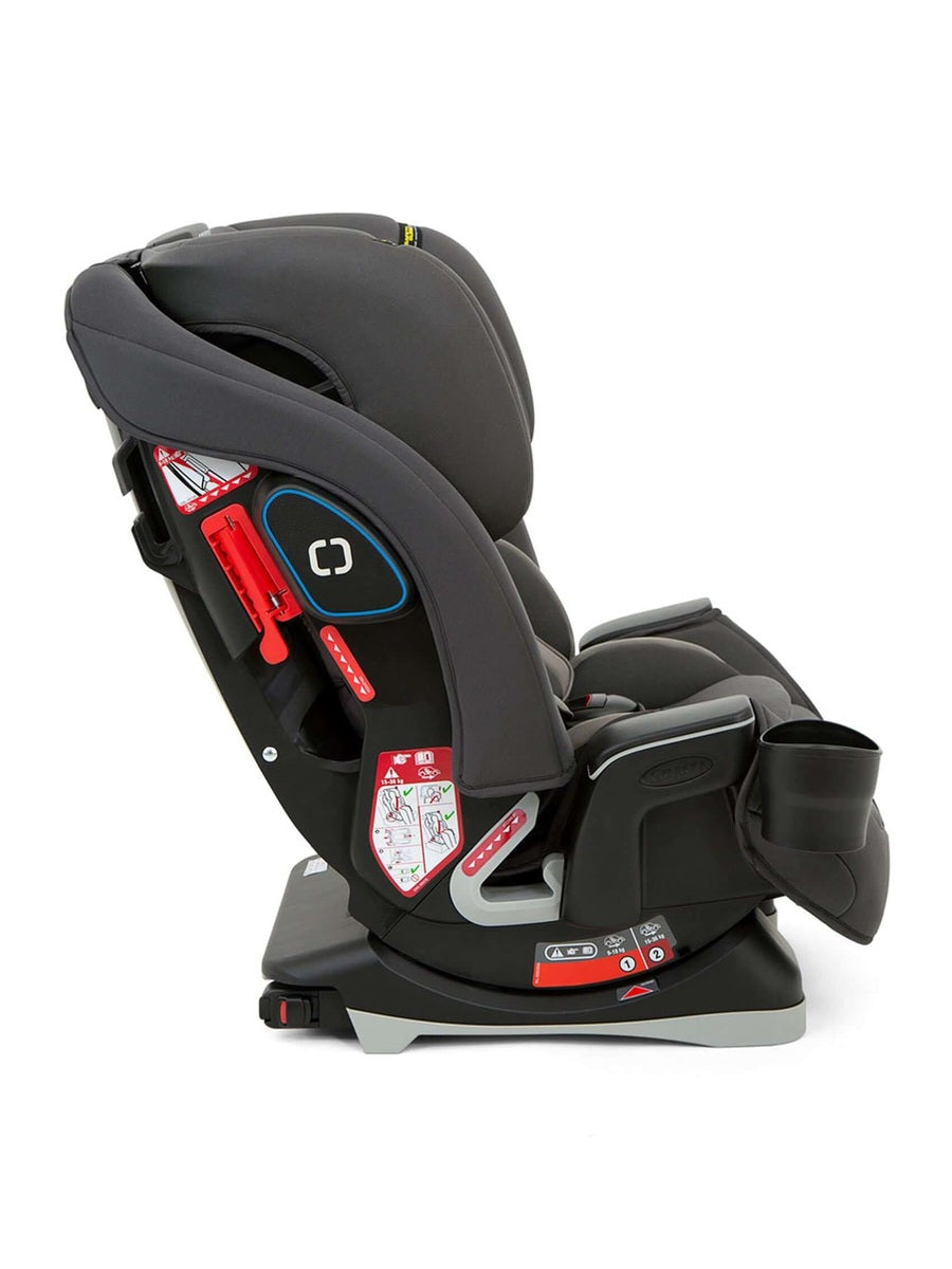 Graco Avolve Car Seat with ISOCATCH Connectors, Group 1/2/3, Charcoal Graco Mama's Joy