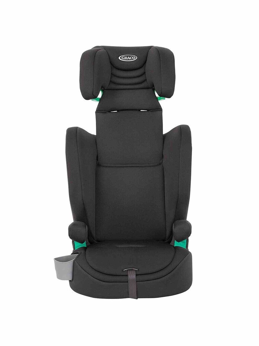 Graco Eldura R129 Car seat Booster 40-150cm Approx up to 12 years - Midnight Graco Mama's Joy