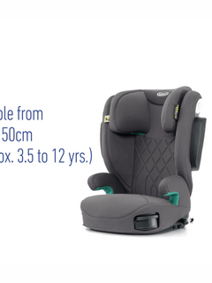 Graco Eversure R129 I-Size Highback Booster Car Seat with Safety Surround Side Graco Mama's Joy