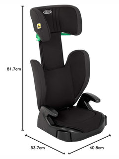 Graco Junior Maxi R129 i-Size Car Seat - Midnight Graco Mama's Joy