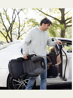 Graco Logico L i-Size Highback Car Seat Booster from 3.5 to 12 years, Midnight Graco Mama's Joy
