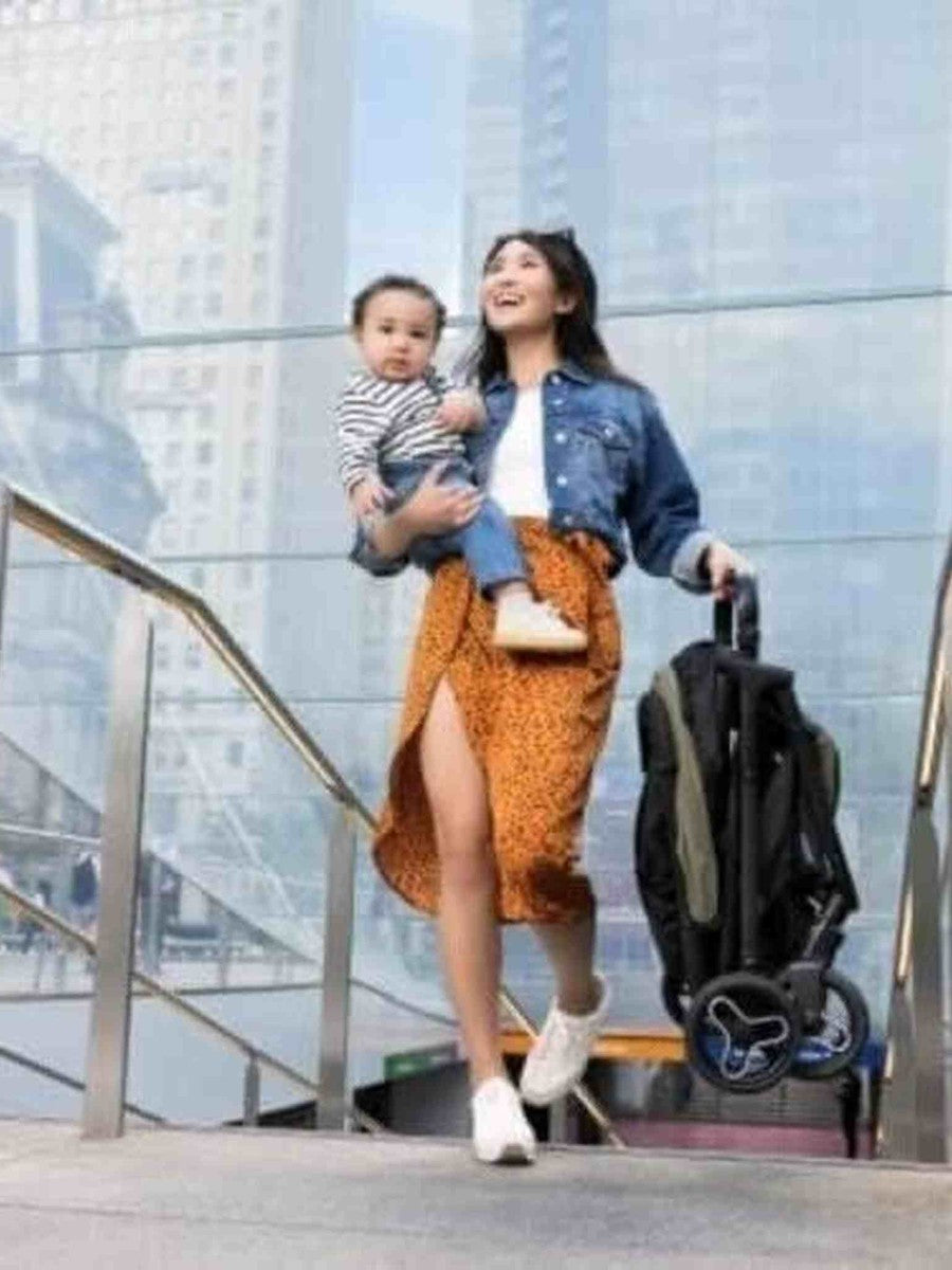 Graco Myavo Compact Stroller Pushchair Rain Cover Suitable From Birth - Grey Graco Mama's Joy