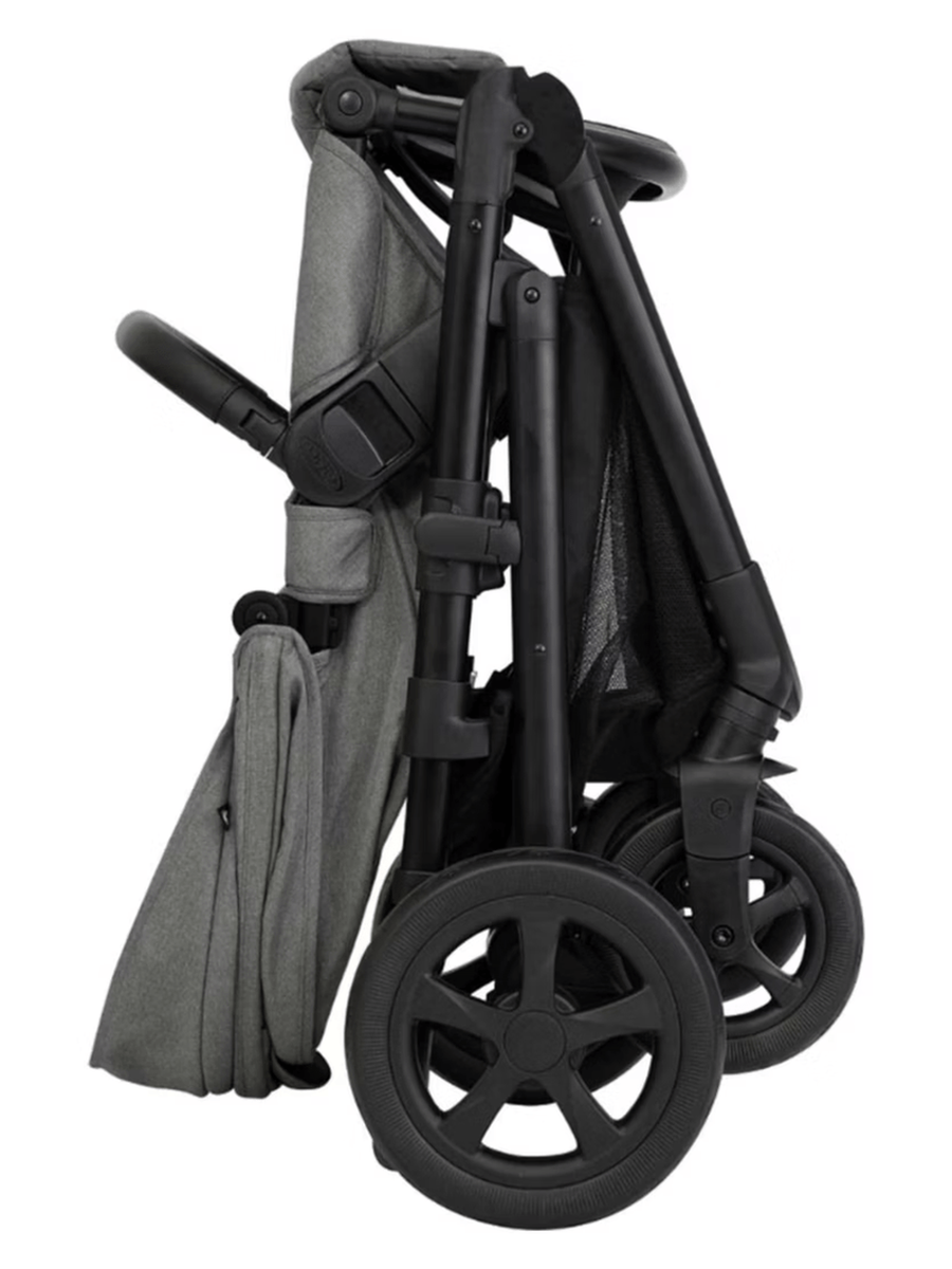 Graco Near2Me Dlx Trio Bundle – Ash | 3 in 1 Travel System Graco Mama's Joy