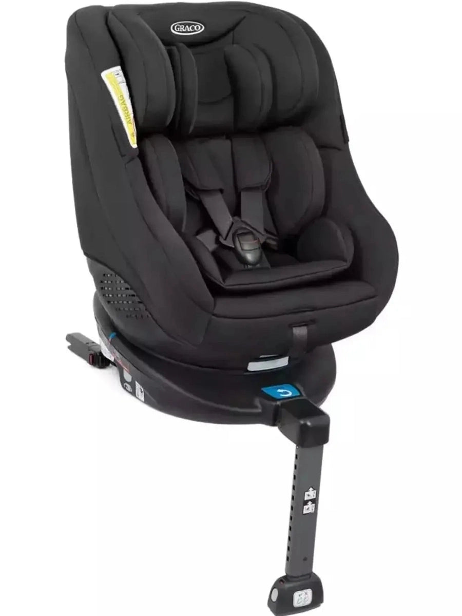 Graco Turn2Me Child Car Seat Group 0+/1 R44 with Isofix and 360° Rotating Black Graco Mama's Joy