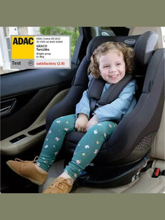 Graco Turn2Me Child Car Seat Group 0+/1 R44 with Isofix and 360° Rotating Black Graco Mama's Joy