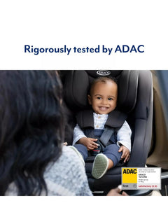 Graco Turn2Me Child Car Seat Group 0+/1 R44 with Isofix and 360° Rotating Black Graco Mama's Joy
