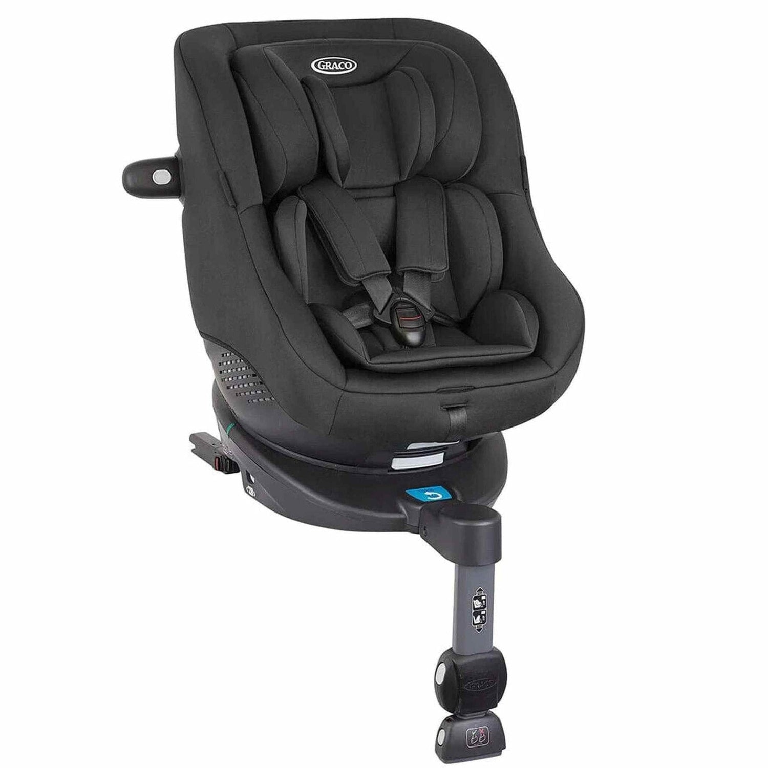 Graco Turn2Me R129 i-Size 360-degree Rotating Isofix Car Seat 40-105cm - Midnight Graco Mama's Joy
