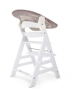 Hauck Alpha+ Economy High Chair Bundle - Wooden High Chair - Beech Natural Hauck Mama's Joy