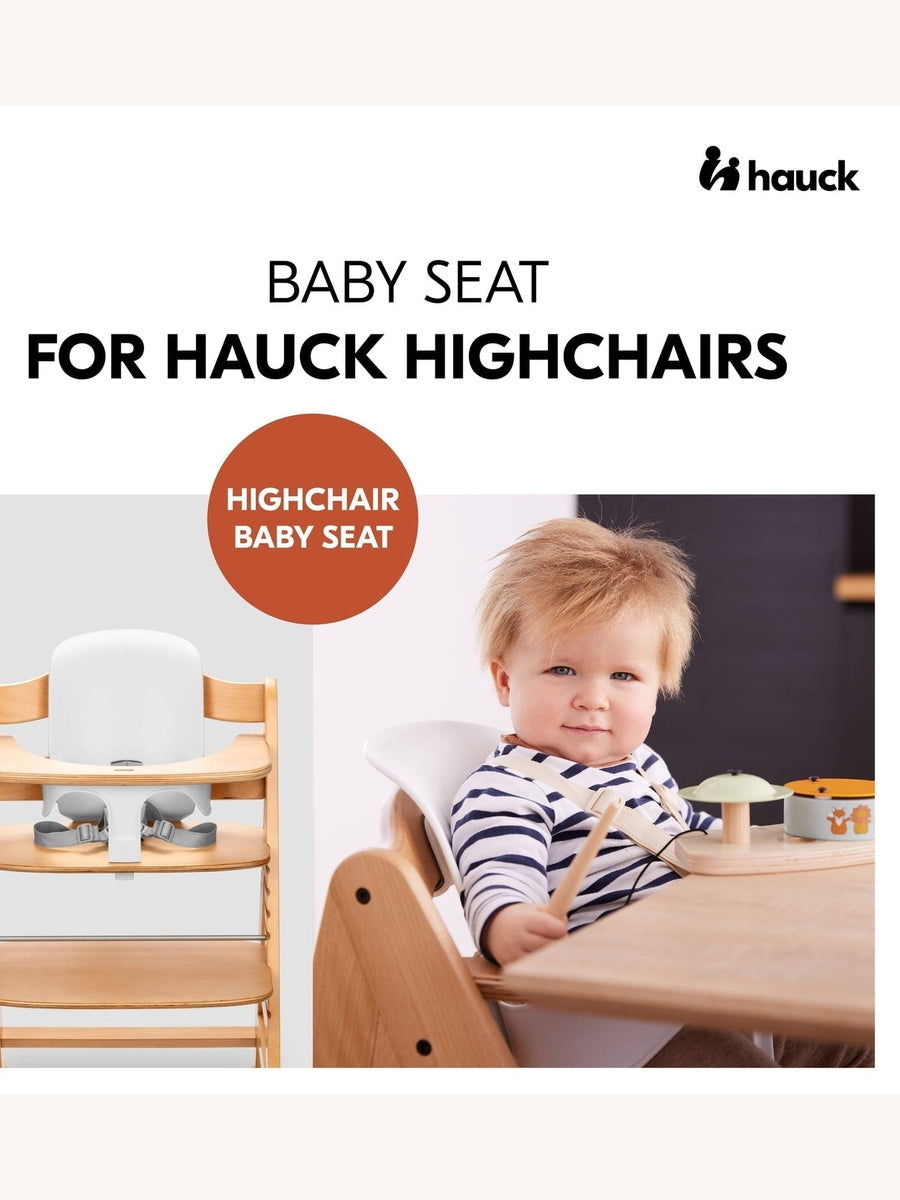 Hauck Alpha+ Economy High Chair Bundle - Wooden High Chair - Beech Natural Hauck Mama's Joy