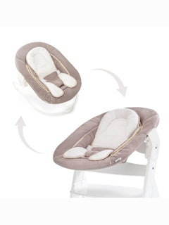 Hauck Alpha+ Economy High Chair Bundle - Wooden High Chair - Beech Natural Hauck Mama's Joy