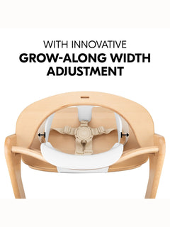 Hauck Alpha+ Economy High Chair Bundle - Wooden High Chair - Beech Natural Hauck Mama's Joy