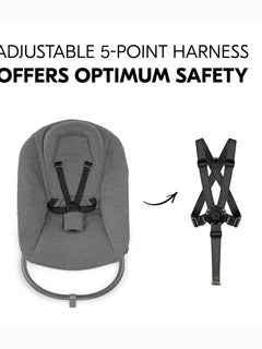 Hauck Alpha+ Premium Bundle Grey High Chair - Beech Grey Hauck Mama's Joy